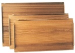 Teakholz-Tischplatte 55x80 cm