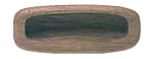Teak-Handgriff, oval 81 mm