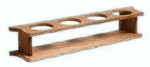 Teakholz-Flaschenhalter f.4Flaschen 560x115x105 mm