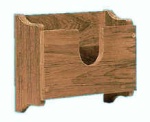 Teakholz-Fernglashalter 250x95x200 mm