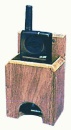 Teakholz-VHF-Halterung 132x73x43 mm