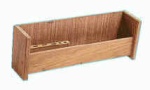 Teakholzablage f.Navigationsinstr. 435x100x150 mm