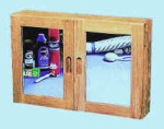 Teakholz Küche/Badezimmerschrank 560x380x110 mm