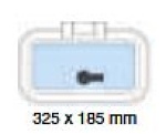 LUKE FLUSHLINE 325 X 185  R42