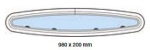 Klappfenster elliptisch 980 x200