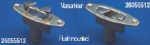 2 VERSENKBARE LIPPKLAMPEN 120 MM