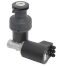 WINSCH ST XT40, 2GANG, ALUMINIUM SCHWARZ, 24V HORIZ. MO