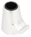 RELINGSFUß FÜR SCHIENE 7264001, ALU SILBER ELOXIERT MIT