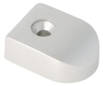 ENDSTÜCK 25 MM SILBER