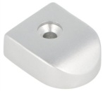 ENDSTÜCK 32 MM SILBER