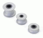 ERSATZROLLE ALU MIT GLEITLAGER 30 MM x 40 MM MIT 12 MM