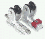 GENUASCHLITTEN 20 MM  M. BLOCK UND ARRET. SILBER