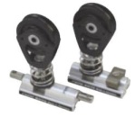 GENUASCHLITTEN 20 MM M. BLOCK O. ARRET. SILBER