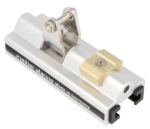 GENUASCHLITTEN 32 MM M. GELENKST. U. ARRET. SILBER