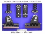 STUFENLOSE GENUASCHLITTENSYSTEME Gr. III FÜR 32 X 6 SCH