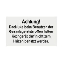 Gaswarnschild