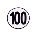 Schild 100 km/h