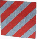 Alu-Warntafel für Italien