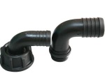 Nuova Rade Tankbelüftung 90° Satz 1'' Schlauch D=20mm +