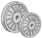 Fallscheibe COM ø70 / 14 x 13mm