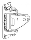 Mastbeschlag 174 x 71mm für Rodkick 30