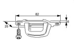 Großschotbügel RFR 82 x 25mm