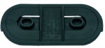 Verschlussklappe KST Schwarz 57 x 126mm Furlin RA F194-