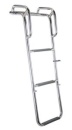 Bootsleiter zum Einhaken, L=900mm, B=220mm, D=130mm, c/