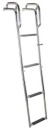 Bootsleiter zum Einhaken, L=1200mm, B=230mm, D=220mm, c