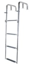 Heckleiter, L=1300mm - eingeschoben 423mm, B=350mm, 4 S