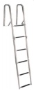 Steg-Badeleiter mit Handgriff, L=2523mm, B=363mm, D=361