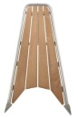 Bugplattform Classic Teak L=1160mm B=530mm +/-50mm, Roh
