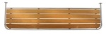 Heckplattform für Motorboot Teak, B=1900mm, H=500mm, Ro
