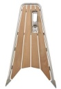 Bugplattform Classic Teak L=1170mm B=530mm +/-50mm, Roh