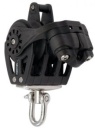 Dreischeibiger Kugellagerblock BBB60 mit Wirbel, Unterb