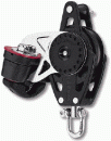 57 mm Carbo Block einfach mit Wirbel und Hundsfott