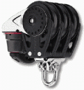 57 mm Carbo Block dreifach mit Wirbel
