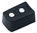 Gummi-Endpuffer f. Small Boat Schienen niedriges Profil