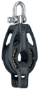 Black Magic 75 mm Air Block einfach mit Wirbel und Hund