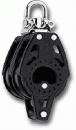 29 mm Carbo Doppel-Block mit Hundsfott und Wirbel