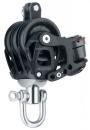 45mm Element Block, dreifach mit Klemme und Hundsfott