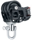 60mm Element Block, dreifach mit Wirbel und Klemme