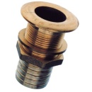 Messing Borddurchlässe mit Schlauchtülle, 1-12 x 45mm