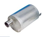 NIRO Wassersammler, Horizontal, Schlauchanschluß Ø50mm