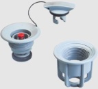 Universalventil mit Push-Push System, komplett mit Sch