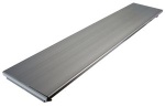 Aluminium Sitzbrett (100cm) für  Schlauchboot (einfach