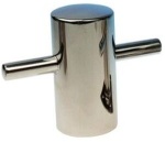 NIRO Poller Bolzenmontage M10, Ø60mm, H=120mm