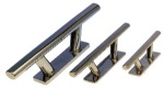 NIRO Klamp, Bolzenmontage, 170x38x80mm, Stock 320mm (L