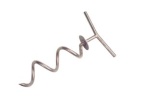 NIRO Anlege-Spirale, L=340mm, Ø75mm (Material Ø12mm)
