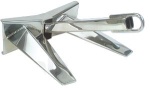 NIRO Plattenanker, Poliert, 16kg
